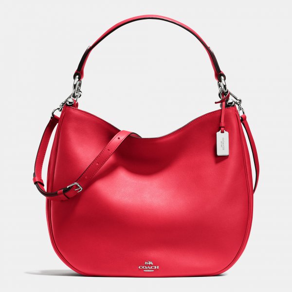 Luxury Handbags Coach Nomad Hobo In Glovetanned Leather | Women