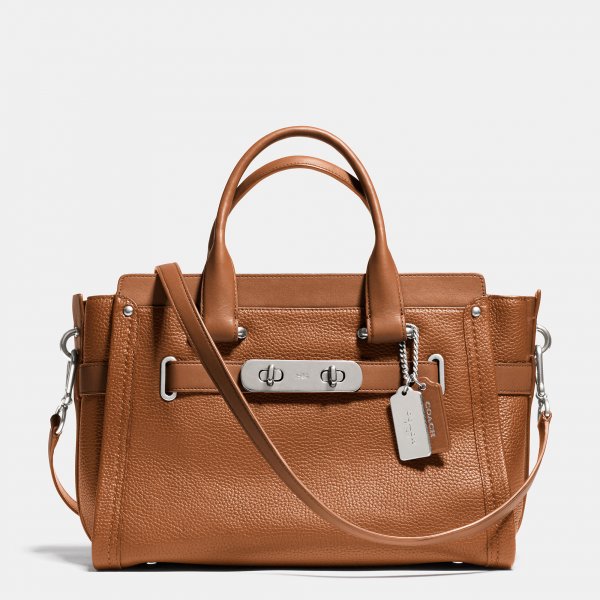 Brand Coach Swagger Carryall In Pebble Leather | Women