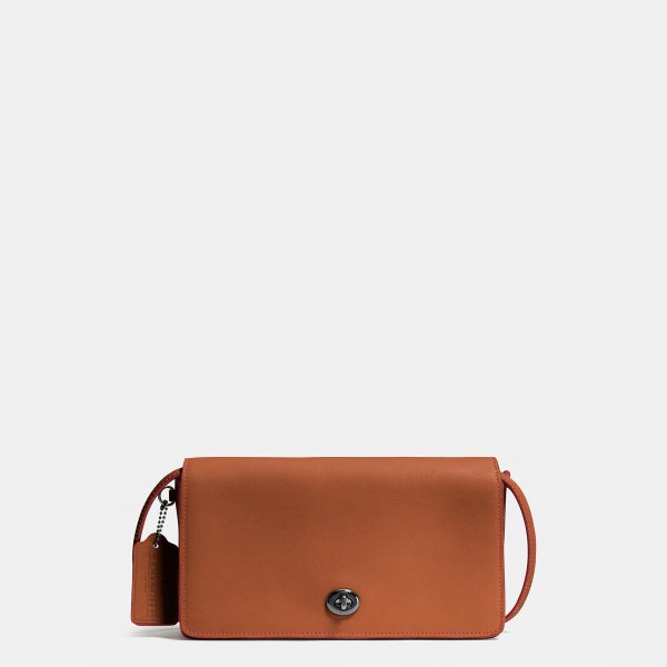 Luxury Handbags Coach Dinky Crossbody In Glovetanned Leather | Women